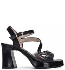 Sandały na słupku Hispanitas czarne 