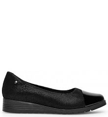 Półbuty wsuwane Go Soft czarne damskie 