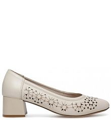 Półbuty wsuwane Lasocki beżowe damskie 