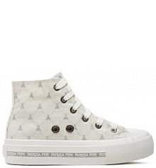 Trzewiki Patrizia Pepe białe dziecięce 