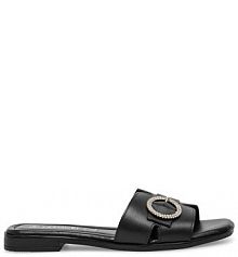 Klapki Lasocki czarne damskie 