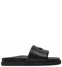 Klapki HÖGL czarne damskie 