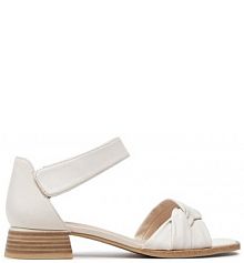 Sandały Caprice écru damskie 