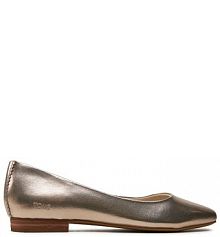 Baleriny Toms złote damskie 