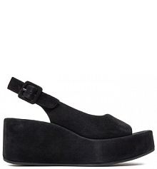 Sandały na koturnie HÖGL czarne 