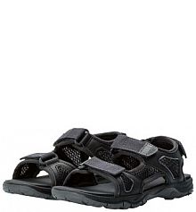 Sandały Jack Wolfskin  czarne dziecięce 4039531.34.40