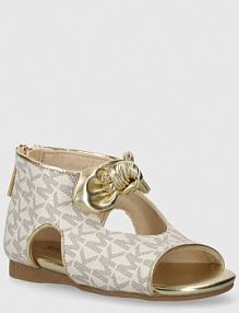 Sandały Michael Kors  złote dziecięce MK100991