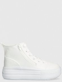 Trampki wysokie Skechers  białe dziecięce 310253L