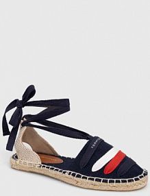 Espadryle Tommy Hilfiger  granatowe dziecięce T3A7.33280