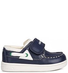 Mokasyny Geox  granatowe dziecięce B022CC.08510.20.23