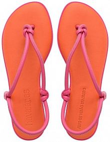 Sandały Havaianas  pomarańczowe damskie 4149616.7608