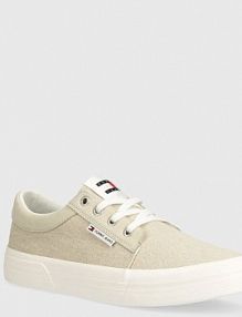 Tenisówki Tommy Jeans  beżowe męskie EM0EM01367