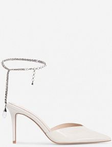 Czółenka EVA MINGE białe Florencia-323-101-2