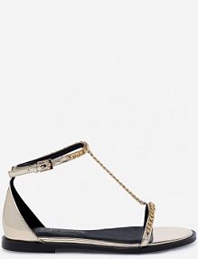 Sandały na obcasie EVA MINGE złote ALBINA-F50-298-1