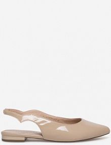 Baleriny Sergio Bardi beżowe damskie WFA1572-21Z-SB