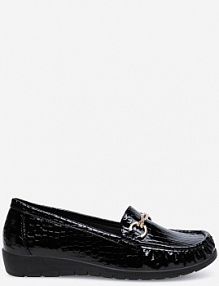 Mokasyny Clara Barson czarne damskie WYL0310-XX