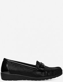 Mokasyny Clara Barson czarne damskie WYL0312-XX2