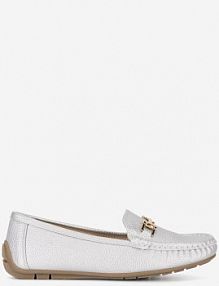 Mokasyny Clara Barson srebrne damskie WYL0311-XX1