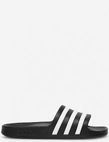 Klapki basenowe Adidas czarne męskie ADILETTE AQUA F35543_