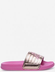 Klapki basenowe Kappa różowe dziecięce SS24-K2