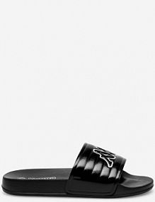 Klapki basenowe Kappa czarne dziecięce SS24-K2