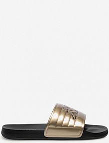 Klapki basenowe Kappa złote damskie SS24-W1