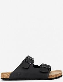 Klapki Rieker czarne męskie 22190-01