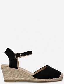 Espadryle Jenny Fairy czarne damskie WYL2610-2