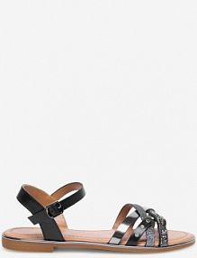 Sandały na obcasie Jenny Fairy czarne WYL0710-11