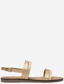 Sandały na obcasie Jenny Fairy złote WYL0710-8