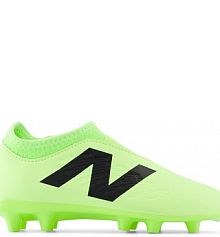 Lanki New Balance białe/zielone dziecięce TEKELA V4+ MAGIQUE JNR FG SJT3FL45