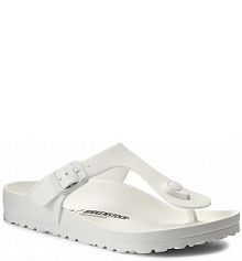 Japonki Birkenstock białe damskie 