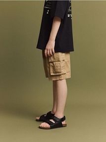 Sandały na rzepy Reserved czarne męskie 220AG-99X