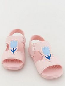 Piankowe sandały Reserved pastelowy/róż dziecięce 466AE-03X