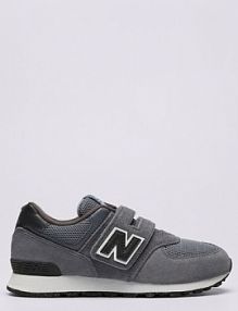 Sneakersy New Balance szare dziecięce 574