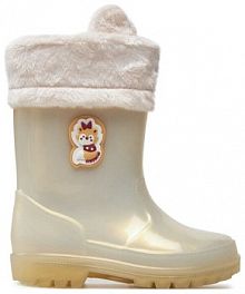 Kalosze Mayoral écru dziecięce 