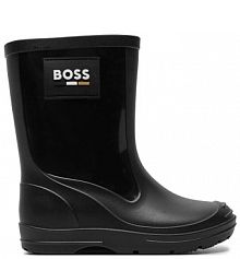 Kalosze BOSS czarne dziecięce 