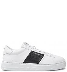 Sneakersy Emporio Armani białe męskie 