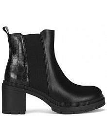 Botki na słupku Jenny Fairy czarne 