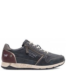 Półbuty Mustang granatowe męskie 