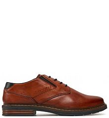 Półbuty Bugatti brązowe męskie 