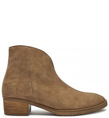 Botki na słupku Gabor beżowe 