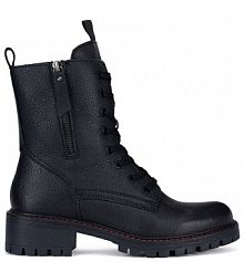 Botki na słupku Lasocki czarne 