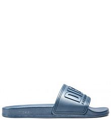 Klapki Diesel niebieskie damskie 