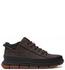 Trzewiki Bugatti brązowe męskie 