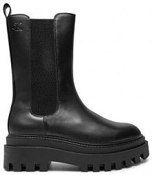 Botki Calvin Klein Jeans czarne damskie 