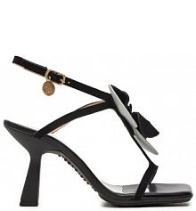 Sandały na słupku Hispanitas czarne 