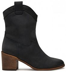 Botki Fly London czarne damskie 