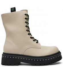 Trapery Guess écru damskie 