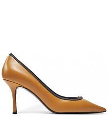 Szpilki Tory Burch beżowe 